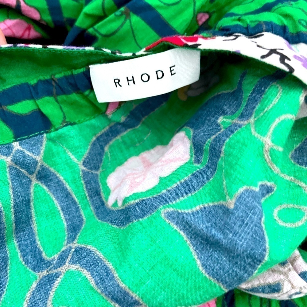 Rhode resort watermelon floral max dress with tie back - Picture 4 of 5